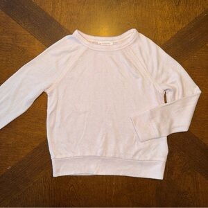 CrewCuts Girls pastel pink lightweight sweater long sleeve XXS